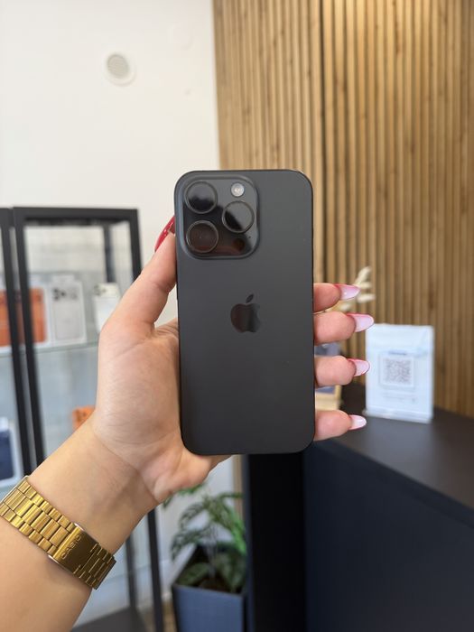 Telefon iPhone 15 PRO 128GB Czarny Apple Gwarancja ITrade