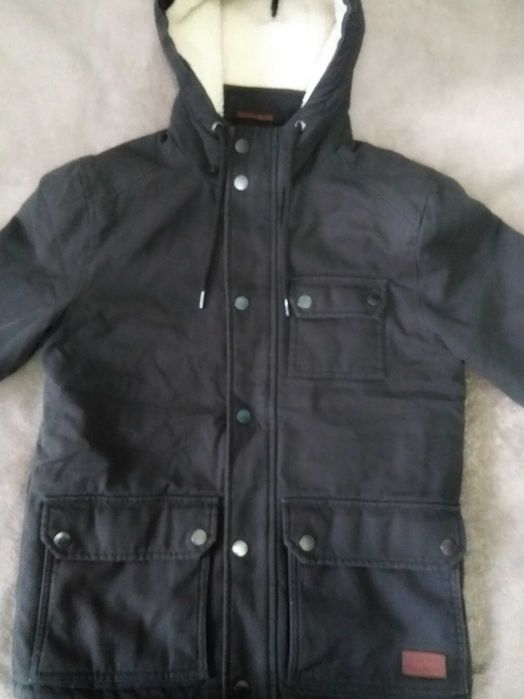 Куртка Zara man, мілітарі, шерпа