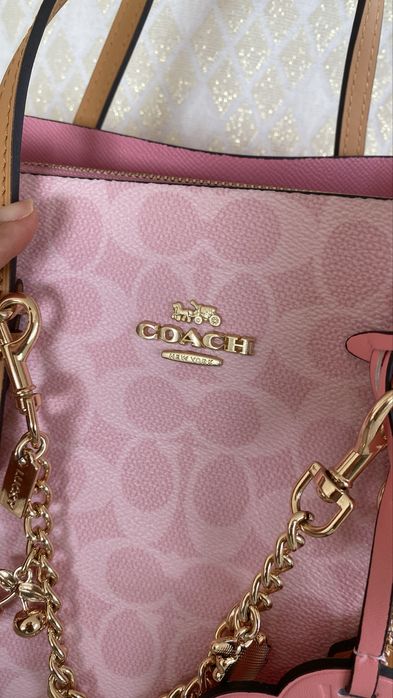Bolsa rosa Coach