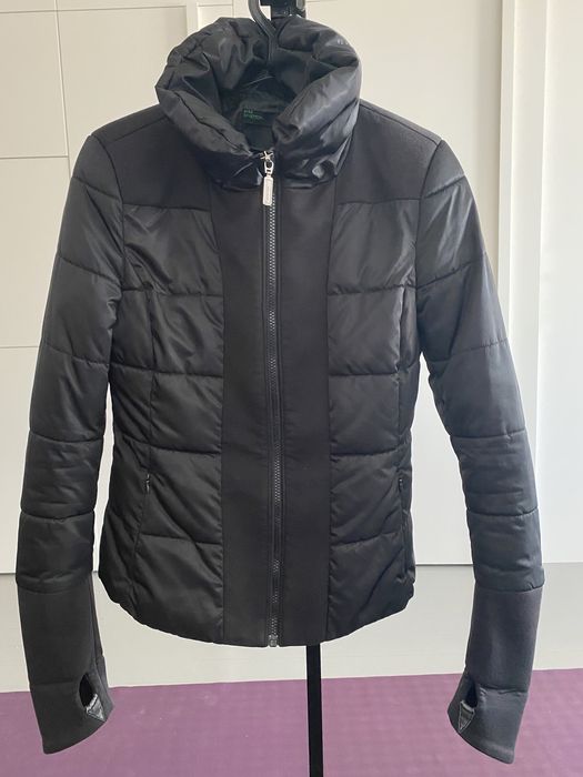 kurtka czarna wiosenno-zimowa