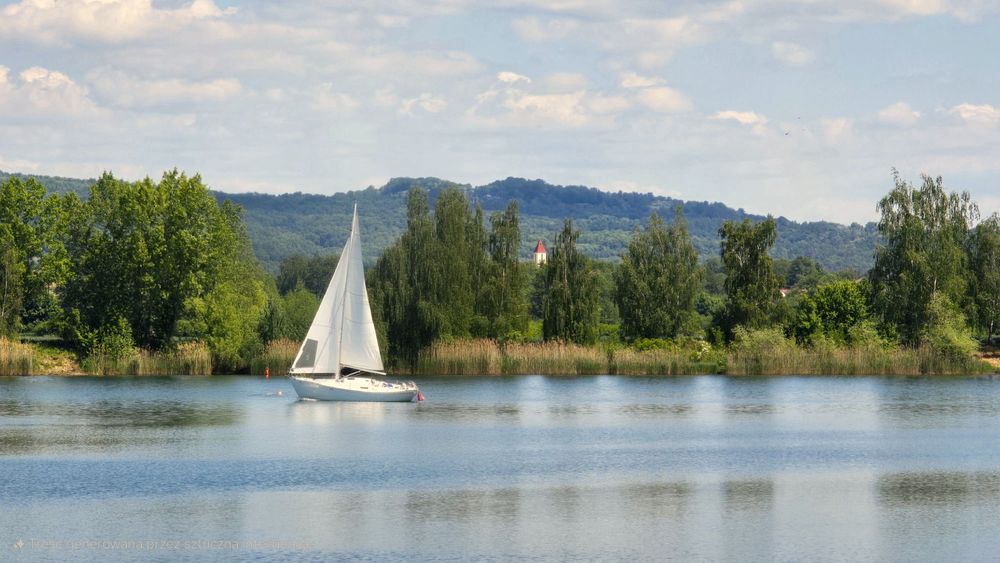Działki nad jeziorem
