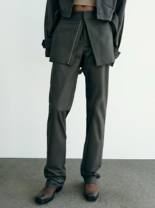 Штани Zara зі спідницею