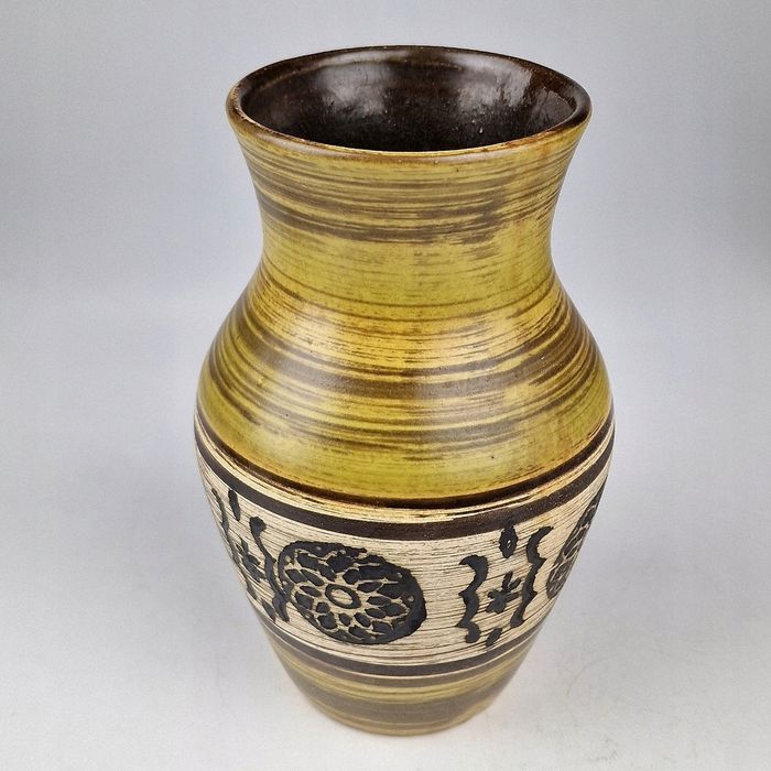 West Germany Jasba Keramik Ceramiczny Wazon lata60
