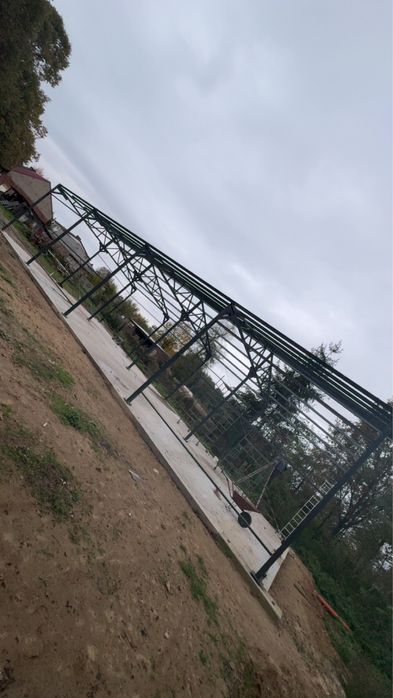 Konstrukcje stalowe/ Dzwigary dachowe/ kratownice