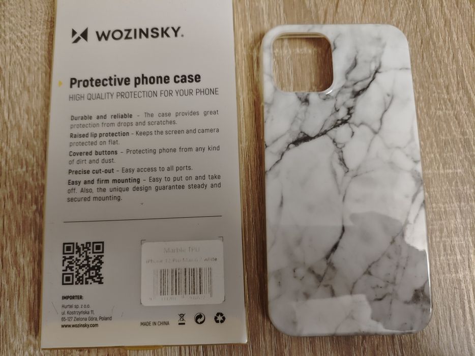 Etui iPhone 12 pro max 6.7 cala wozinsky
