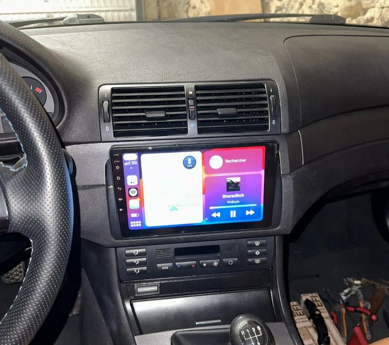 Montaż car audio Android kamery cofania