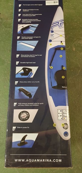 Deska sup aqua marina kajak 145kg nowa