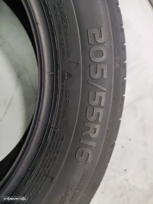 2 pneus semi novos 205-55r16 michelin - oferta dos portes
