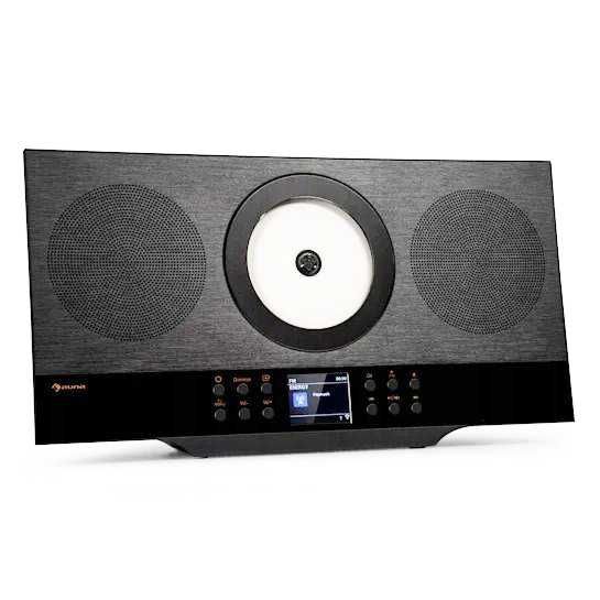 Интернет радио Стереосистема  Auna Silver Star Swing WiFi BT CD USB FM