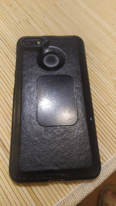 Telefon Huawei P9 lite mini czarny z etui z magnesem