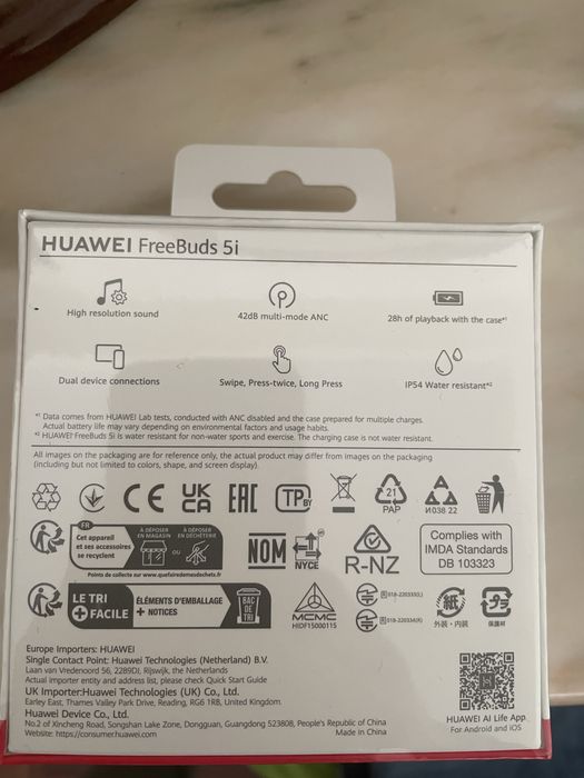 Auriculares Huawei freebuds 5i