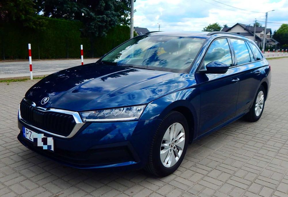 Skoda Octavia IV 2022 kombi 2.0 TDI DSG bezwypadkowy ładny zadbany FVat 23%