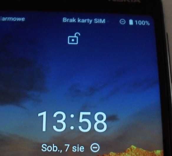 Smartfon nokia 3,1 stan idealny + etui i folia ochronna