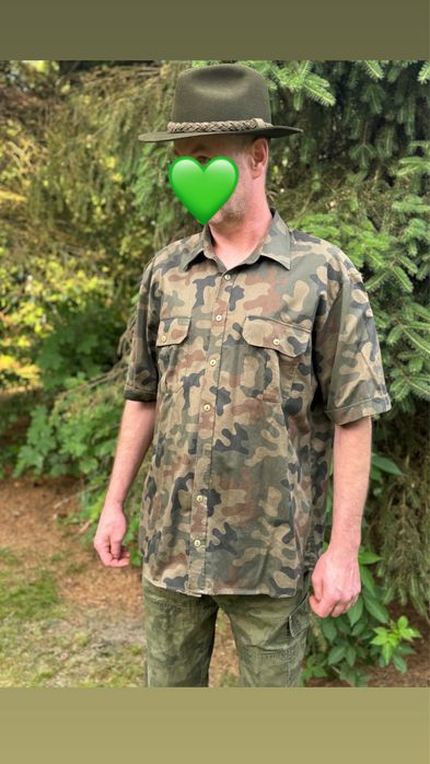 Koszula moro krótki rękaw 2XL