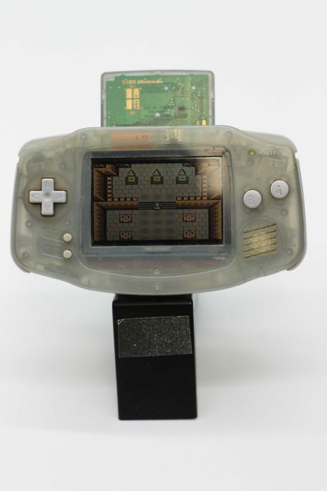 Game Boy Advance Crystal | Ekran IGŁA | Model AGB-001 | Sprawny