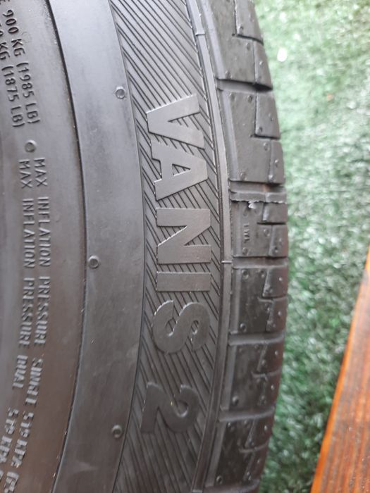 Opony letnie 195/70/15C Semperit wzmacniane Para 10mm!! jak Nowe