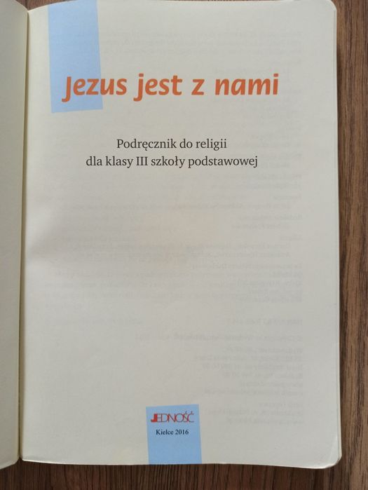 Podręcznik do religii Jezus jest z nami do klasy 3