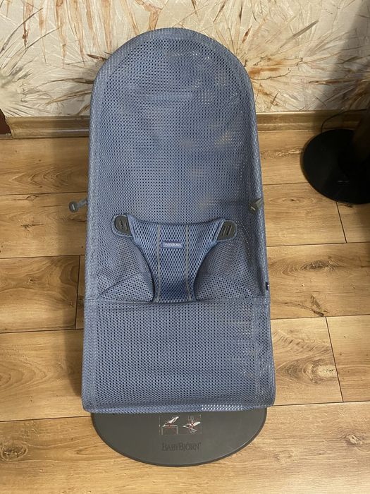 Bujaczek BabyBjörn Bliss Mesh - błękitny