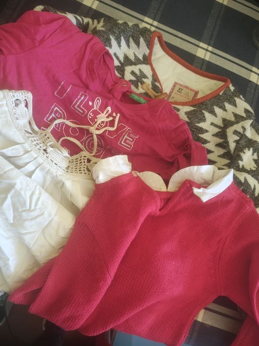 Roupas casacos sapatos de menina criança