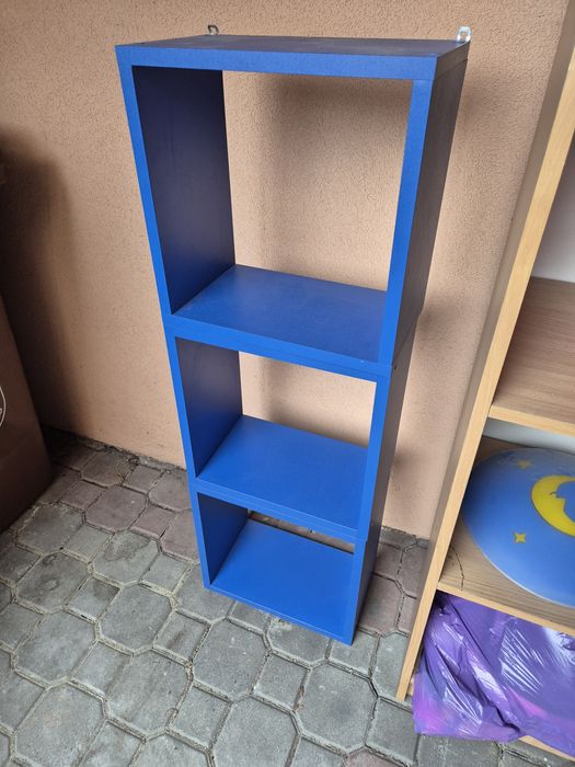 Półki niebieskie super stan