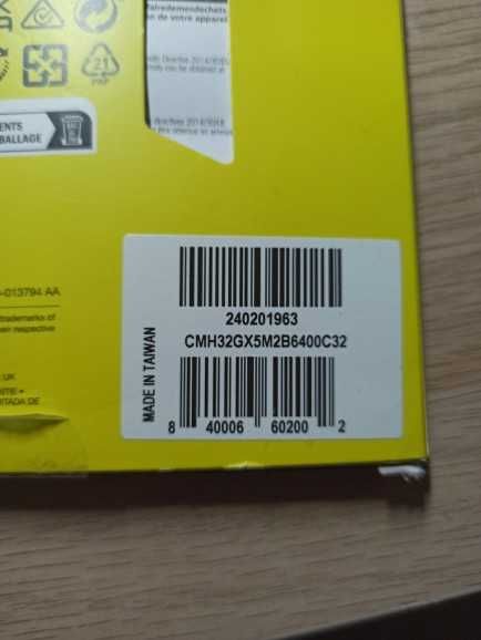 Corsair Vegeance RGB DDR5 32gb