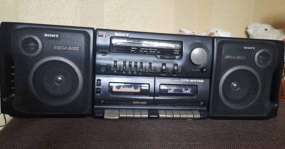 Магнитофон SONY Mega BASS: 2 000 грн. - Магнитолы Житомир на Olx
