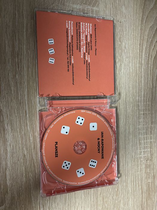 Płyta CD - Jan Rapowanie Plansze