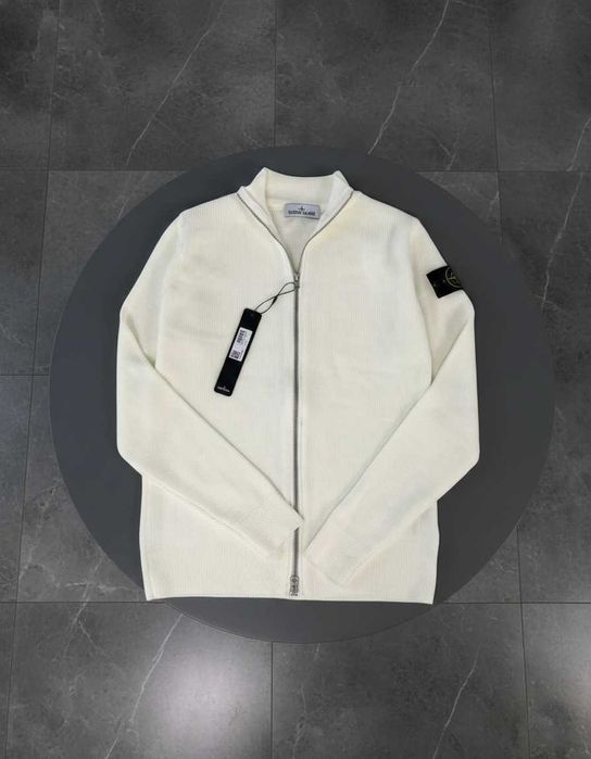 Кардиган Stone Island / кофта стоун айленд в'язана зіп