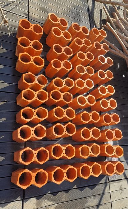 Garrafeira em tijolo cerâmico