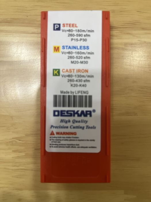 Резцы VBGT110302-AL K10 Твердосплавная пластина