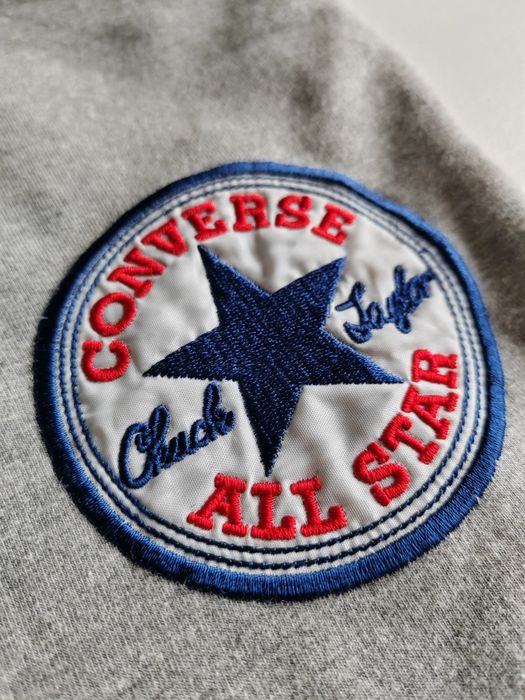 Szare spodnie dresowe z logo Converse dresy
