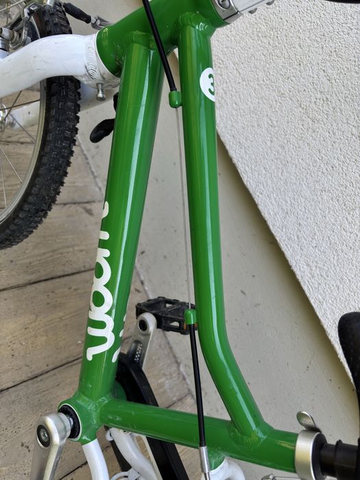 Woom 3 16” Lekki rower dziecięcy Premium Zielony