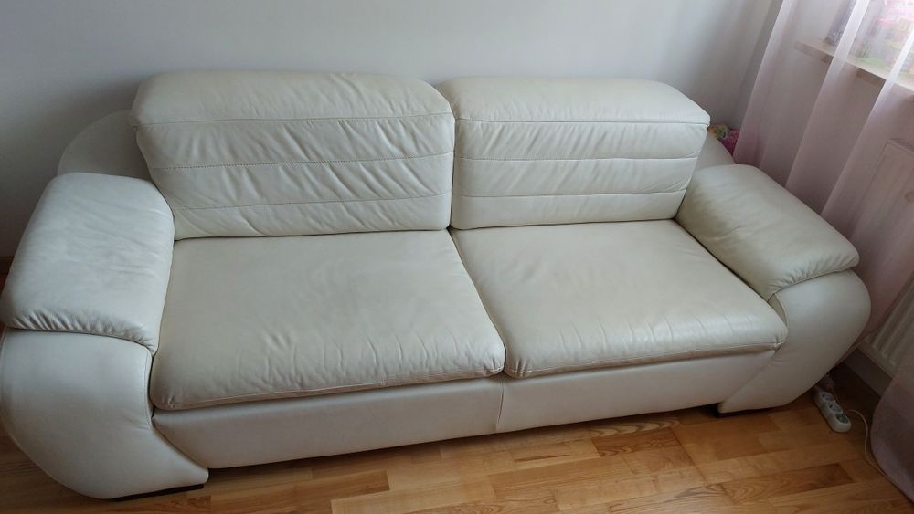 Sofa skórzana skóra naturalna