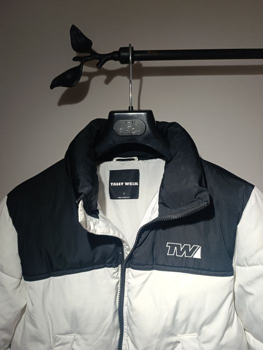 Casaco Puffer Tally Weijl P&B - Tamanho S