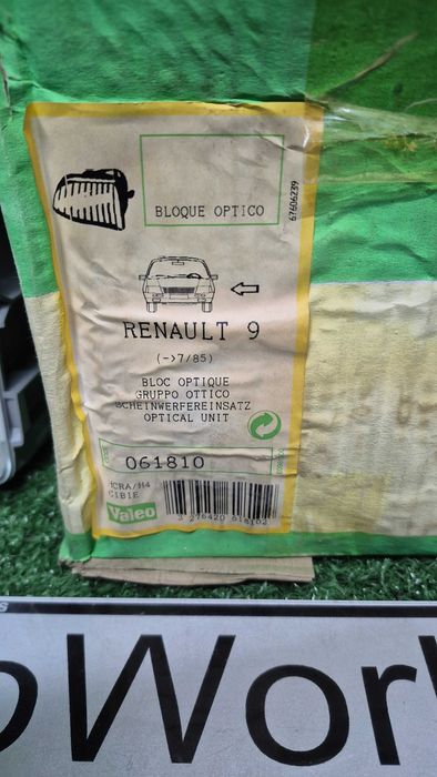 Otica Farol Esquerdo Renault 9 Ate Julho 1985 Valeo 061810 NOVO