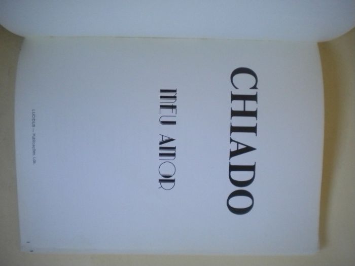 Chiado meu amor de Nuno Kruz Abecasis