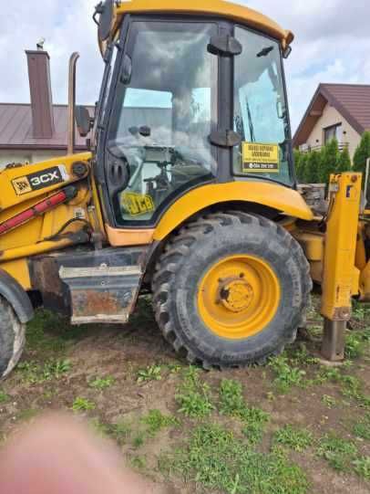 JCB 3CX SITEMASTER 2007r koparko - ładowarka 4x4 teleskop widły rekin