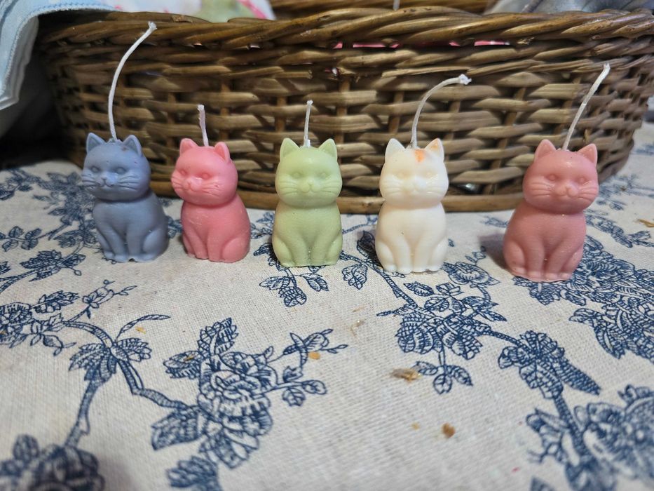 Velas artesanais para lembranças e decoração