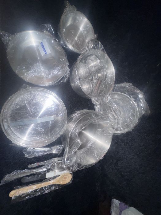 Набор посуды нержавейка на 5 человек