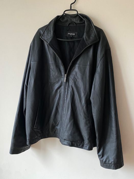 Kurtka skórzana Balmain rozm XL
