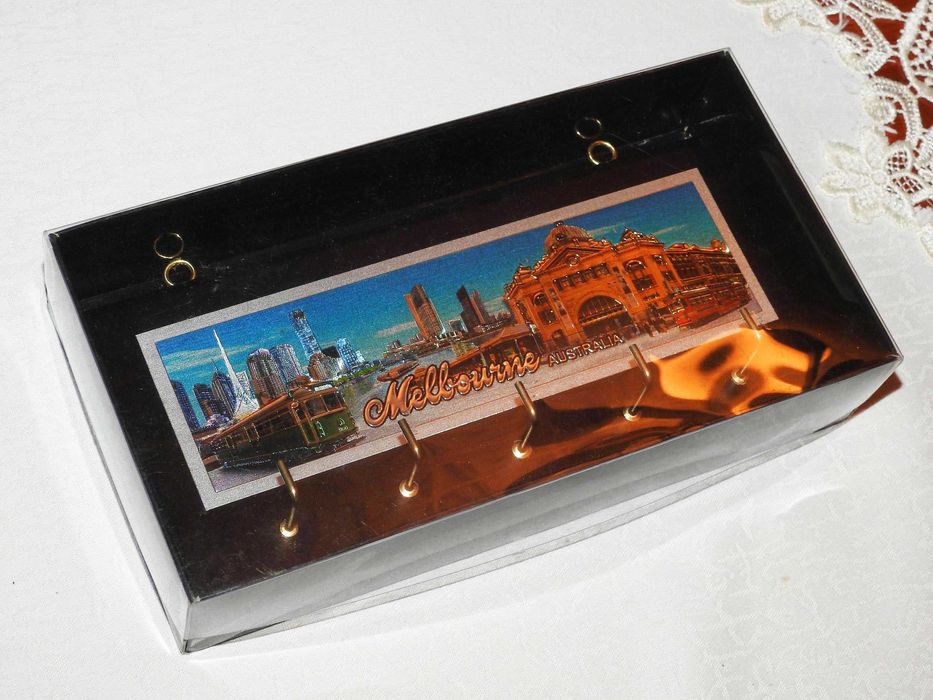 Dekoracyjny wieszak na klucze Melbourne - Australia