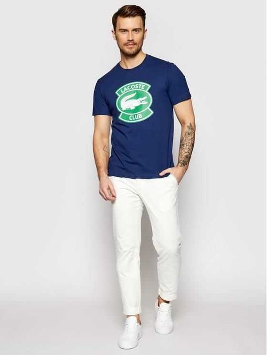 Lacoste big logo футболка
