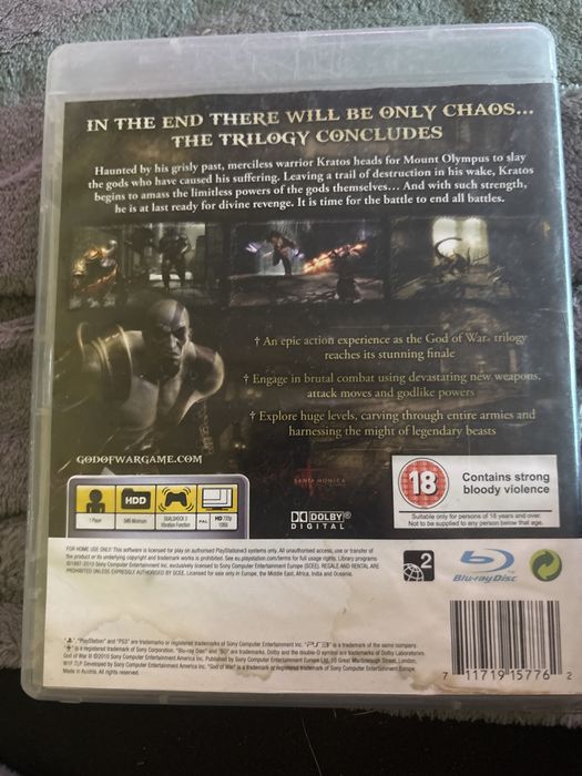 Gra God of War Ps3