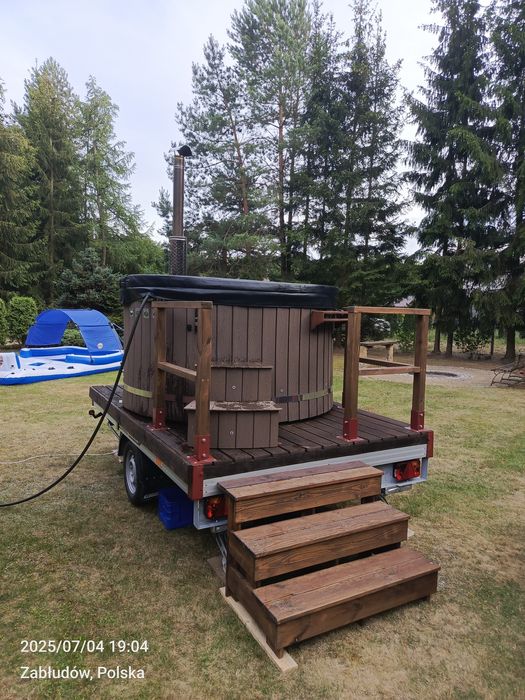 Balia, jakuzzi, wynajem okazjonalny, bania, spa, impreza, wypoczynek,