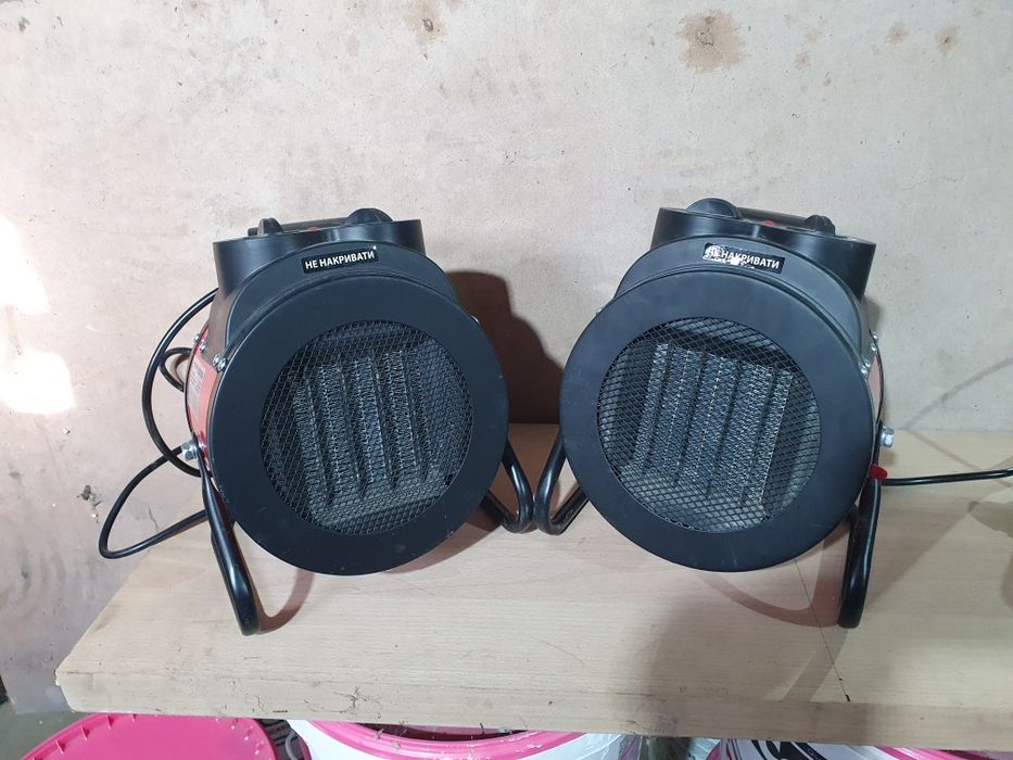 Тепловий вентилятор обігріву 2кВт та 3кВт