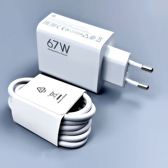 Зарядка турбо  Xiaomi 67W Mi Turbo Charge с кабелем 1м.