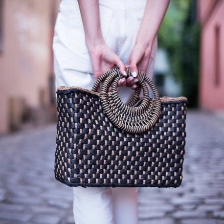 Koszyk nowy brązowy duży piękny