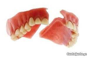 Reparações de Protese dentaria em 1 HORA! Inc. Fim-de-semana e feriado