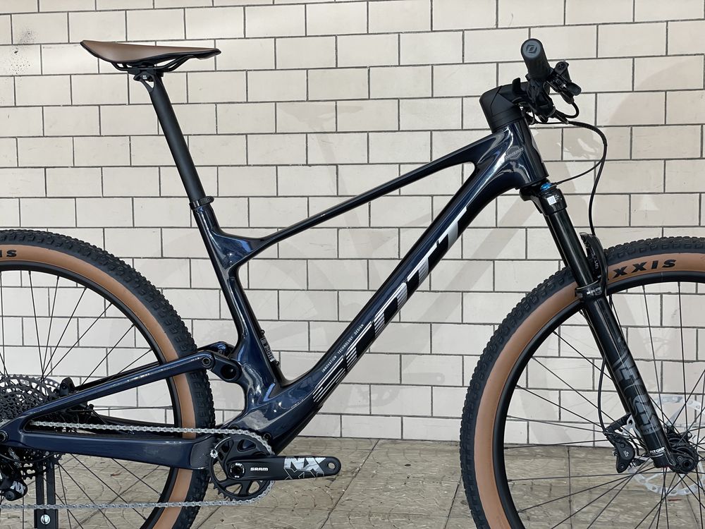 Bicicleta Scott Spark rc comp blue carbono Marco OLX Portugal