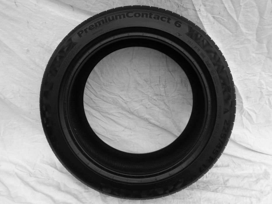 Opony letnie CONTINENTAL PremiumContact 6 225/45 R17 91V (2x7mm i 2x6mm)